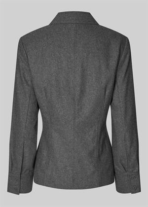 Milea wrap skjorte Dark Grey Melange Second Female 